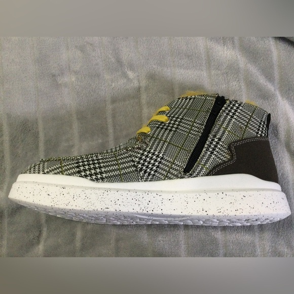 Romika Helsinki 02 Black Yellow Faux Fur Boot Sneaker EU 40 US 9 to 9.5 - Picture 9 of 16